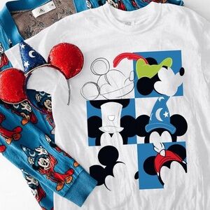 Disney Mickey Mouse Inspired Short Sleeve Crewneck Shirt